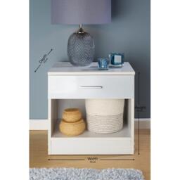 Homelife Carleton 3 Piece Gloss Bedroom Set - thumbnail 4