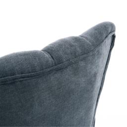 Kabinet UK Dark Grey Armchair and Footstool - thumbnail 6