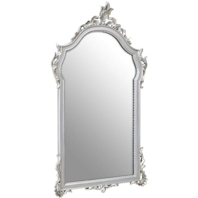 Interiors by Premier Teramo Silver Finish Wall Mirror - image 1