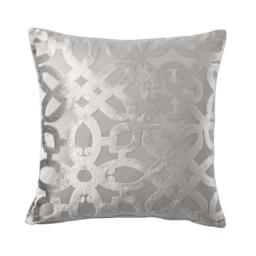 Catherine Lansfield Lattice Cut Velvet Cushion - thumbnail 3