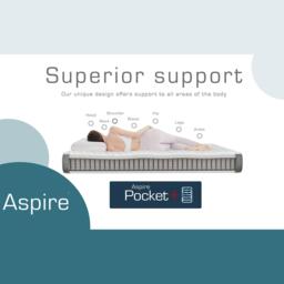 Aspire Pressure Relief Pocket Memory Mattress - thumbnail 7