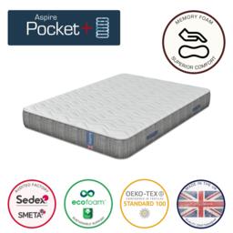 Aspire Pressure Relief Pocket Memory Mattress - thumbnail 2