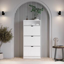 Lassic Vida Designs 3 Drawer Shoe Cabinet With Shelf - thumbnail 9