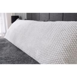Downland Waffle Bolster/Body Pillow 137cm - Grey - thumbnail 3