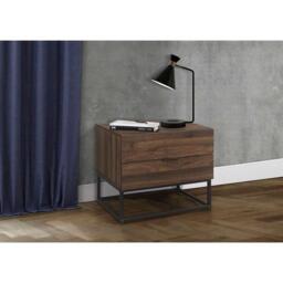 Birlea Houston 2 Drawer Bedside - thumbnail 1