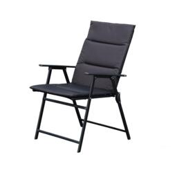 Linea 5-Piece Glass Top Weather Resistant Garden Furniture Set - thumbnail 3
