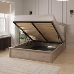 GFW Madrid Wooden Ottoman Storage Bed - thumbnail 2
