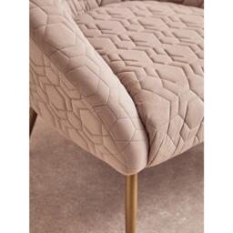 Interiors by Premier Tania Natural Occasional Chair - thumbnail 2