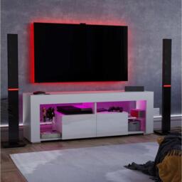 Lassic Vida Designs Luna 2 Drawer LED TV Unit - thumbnail 1
