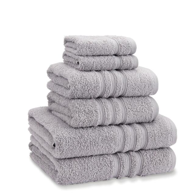 Catherine Lansfield Zero Twist Cotton 6 Piece Towel Bale Set - image 1