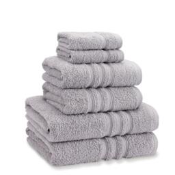 Catherine Lansfield Zero Twist Cotton 6 Piece Towel Bale Set - thumbnail 1