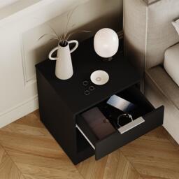 Lassic Trega 1 Drawer Bedside Chest - thumbnail 5