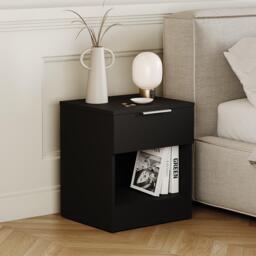Lassic Trega 1 Drawer Bedside Chest - thumbnail 1
