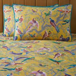 Laurence Llewelyn-Bowen Birdity Absurdity Sateen Duvet Cover Set - thumbnail 3