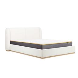 Birlea Eden White Boucle Bed - thumbnail 8
