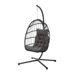 Breeins Egg Chair with Stand and Cushion - thumbnail 4