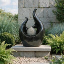 Streetwize Stylish Marble Effect Water Feature - thumbnail 1