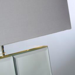 Lighting Collection Ambrose Glass Table Lamp 25cm - thumbnail 4