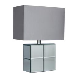 Lighting Collection Ambrose Glass Table Lamp 25cm - thumbnail 3