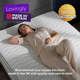 Slumberdown Gel Memory Foam 5cm Mattress Topper - thumbnail 8