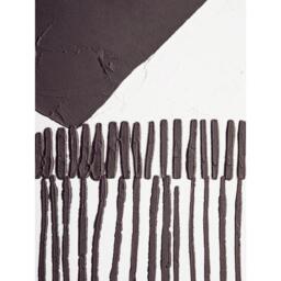 Fifty Five South Astratto Black And White Abstract Textured Wall Ar - thumbnail 2