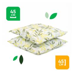 Streetwize Outdoor Green/Grey Leaf Print Scatter Cushions - thumbnail 2