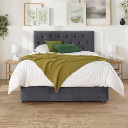 Aspire Olivier Divan with Mattress 4 Drawers - thumbnail 1