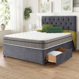 Aspire Olivier Divan with Mattress 4 Drawers - thumbnail 5