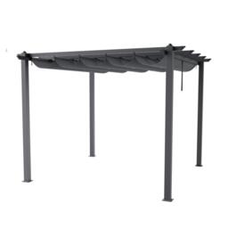 Breeins 3 x 3m Aluminum Patio Pergola with Canopy - thumbnail 3