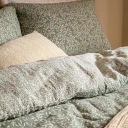 Yard Perrie Leaf Muslin 100% Cotton Duvet Set - thumbnail 7