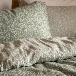 Yard Perrie Leaf Muslin 100% Cotton Duvet Set - thumbnail 4
