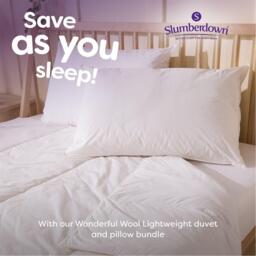 Slumberdown Wonderful Wool 200gsm Light Duvet - thumbnail 7