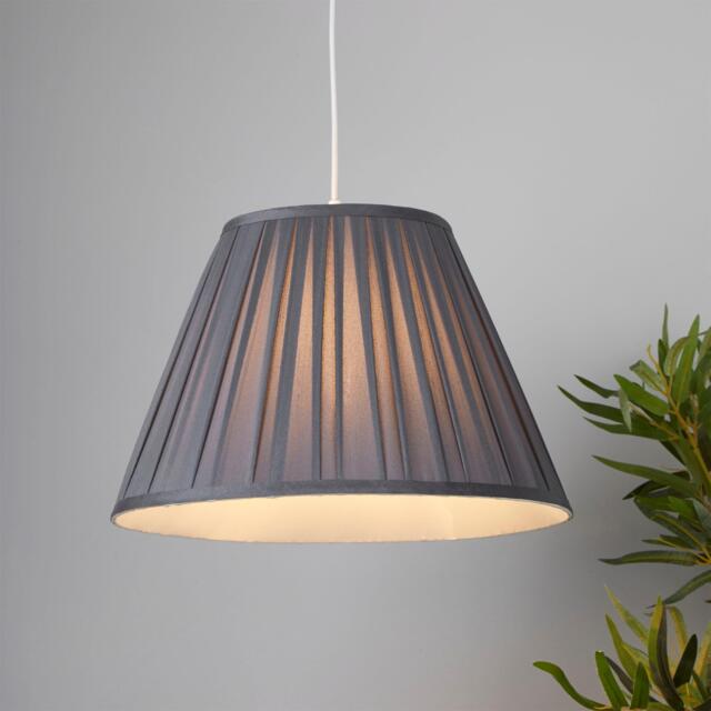 Lighting Collection Taper Pleat Silk Shade - image 1