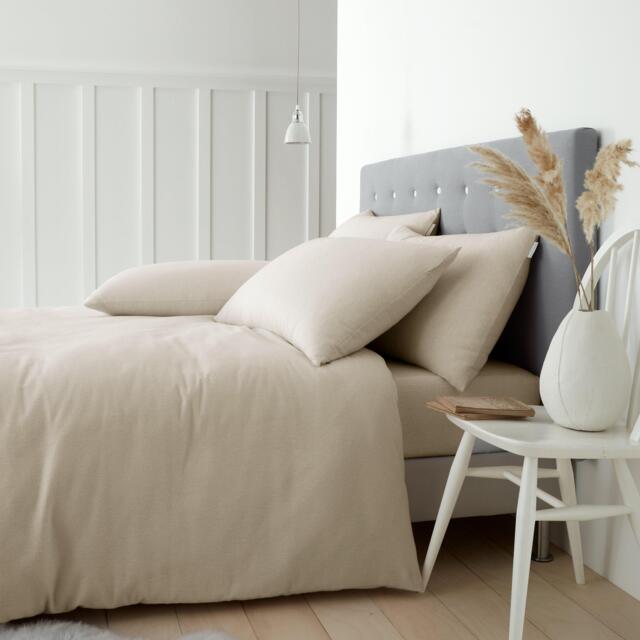 Catherine Lansfield Brushed Cotton Duvet Cover Set - image 1