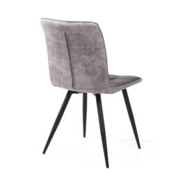 Shankar Set of 2 Rodeo Suede Effect Dining Chairs - thumbnail 5