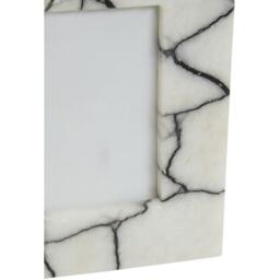 Fifty Five South Marmara White and Black Marble 4In X 6In Small Pho - thumbnail 4