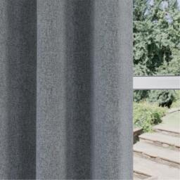 Enhanced Living Dallas 100% Blackout Textured Readymade Curtains - thumbnail 3