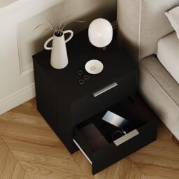 Lassic Trega 2 Drawer Bedside Chest - thumbnail 5