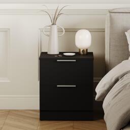 Lassic Trega 2 Drawer Bedside Chest - thumbnail 3