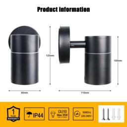 Breeins 2pcs Wall Light - thumbnail 2