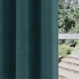 Enhanced Living Austin 100% Blackout Linen Look Eyelet Curtains - thumbnail 4