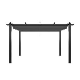 Breeins 13x10ft Aluminium Pergola with Retractable Roof - thumbnail 4
