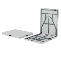 Lassic Outdoor Trestle Folding Table 6ft 2 Folding Chairs - thumbnail 7