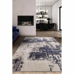 Homemaker Dusk Marble Rug Navy
