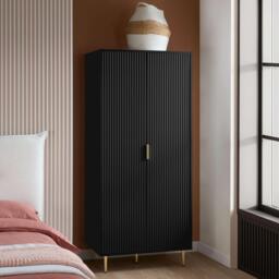 Birlea Zara 2 Door Fluted Wardrobe
