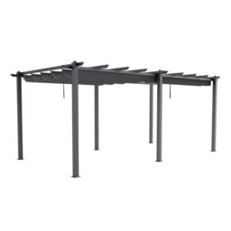Breeins 4m Aluminum Patio Pergola with Canopy Roof - thumbnail 3