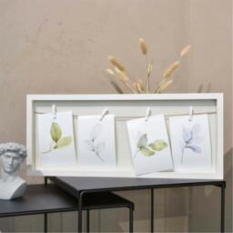nielsen Collage Frame with Clothesline and 4 Clips - thumbnail 2