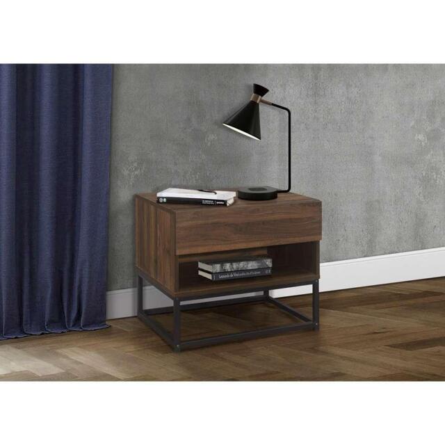 Birlea Houston 1 Drawer Bedside - image 1