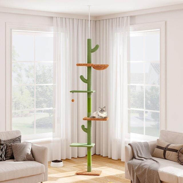 KIDKID PET Cactus Scratching Post Cat Tree - image 1