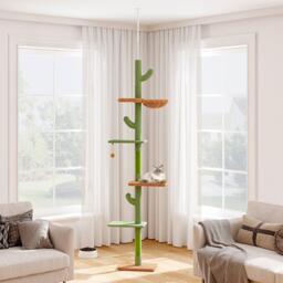 KIDKID PET Cactus Scratching Post Cat Tree - thumbnail 1